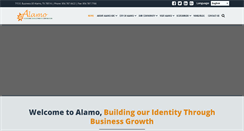 Desktop Screenshot of alamoedc.org